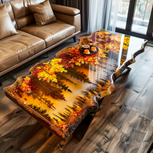 Nature-Inspired Elegance: Transform Your Living Space with Forest Epoxy ...