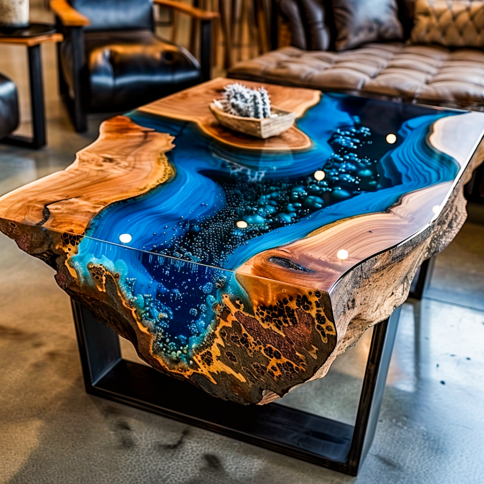 Nature-Inspired Elegance: Transform Your Living Space with Forest Epoxy ...
