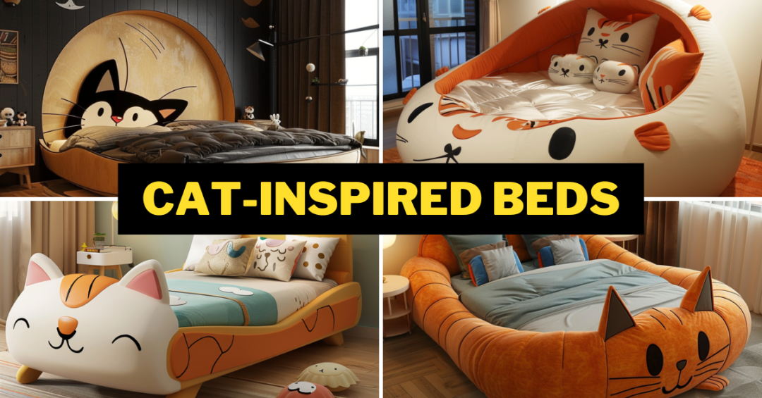 Purr-fectly Cozy: Explore Adorable Cat-Inspired Beds!