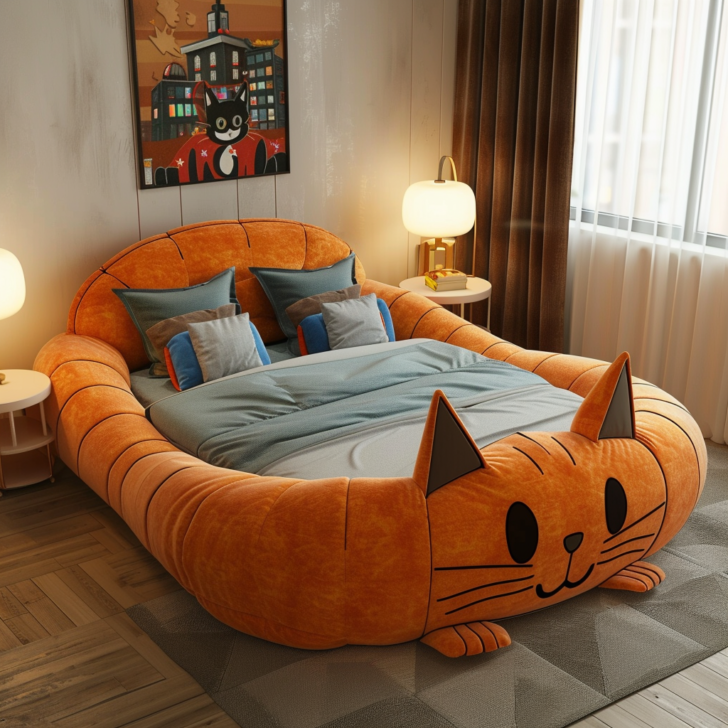 Purr-fectly Cozy: Explore Adorable Cat-Inspired Beds!