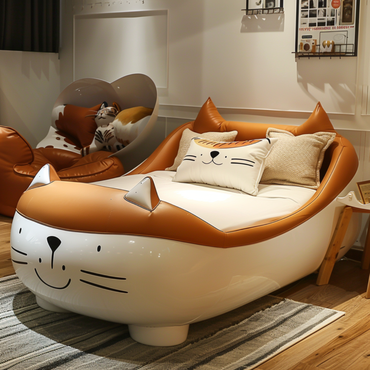 Purr-fectly Cozy: Explore Adorable Cat-Inspired Beds!