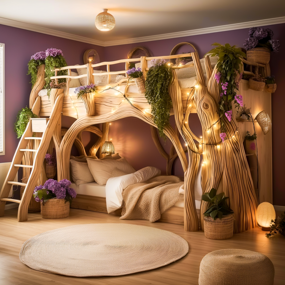 Enchanting Escapes: Transforming Your Bedroom into a Magical Treehouse ...