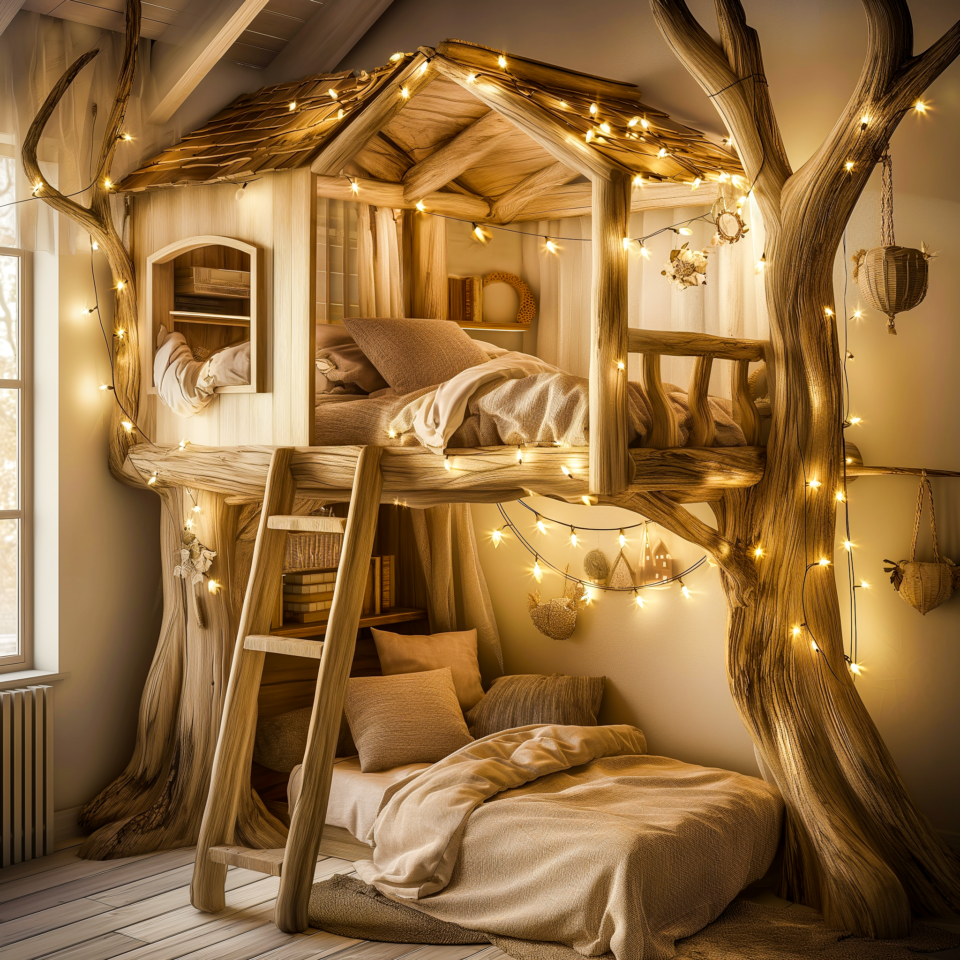 Enchanting Escapes: Transforming Your Bedroom into a Magical Treehouse ...