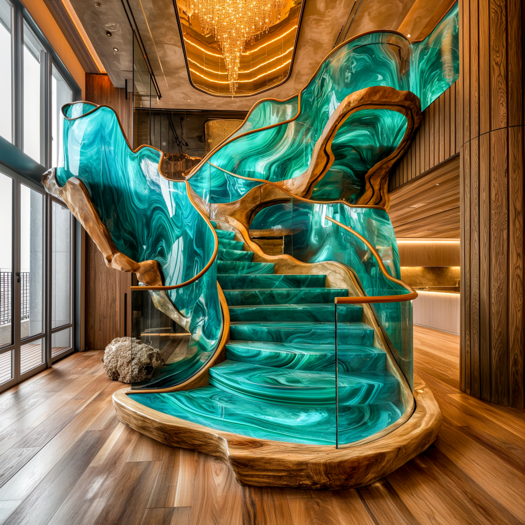 Crafting Connections: Elegant Wood and Glass Staircase Designs for ...