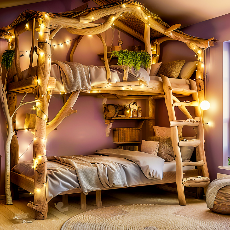 Enchanting Escapes: Transforming Your Bedroom into a Magical Treehouse ...