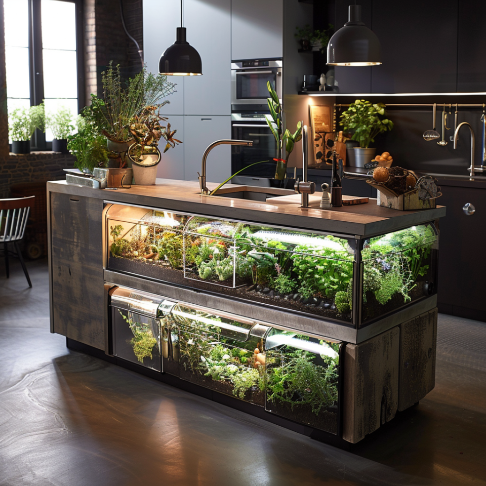Kitchen Terrarium Terrarium Kitchen Islands: Bringing Nature Into Your Culinary Space