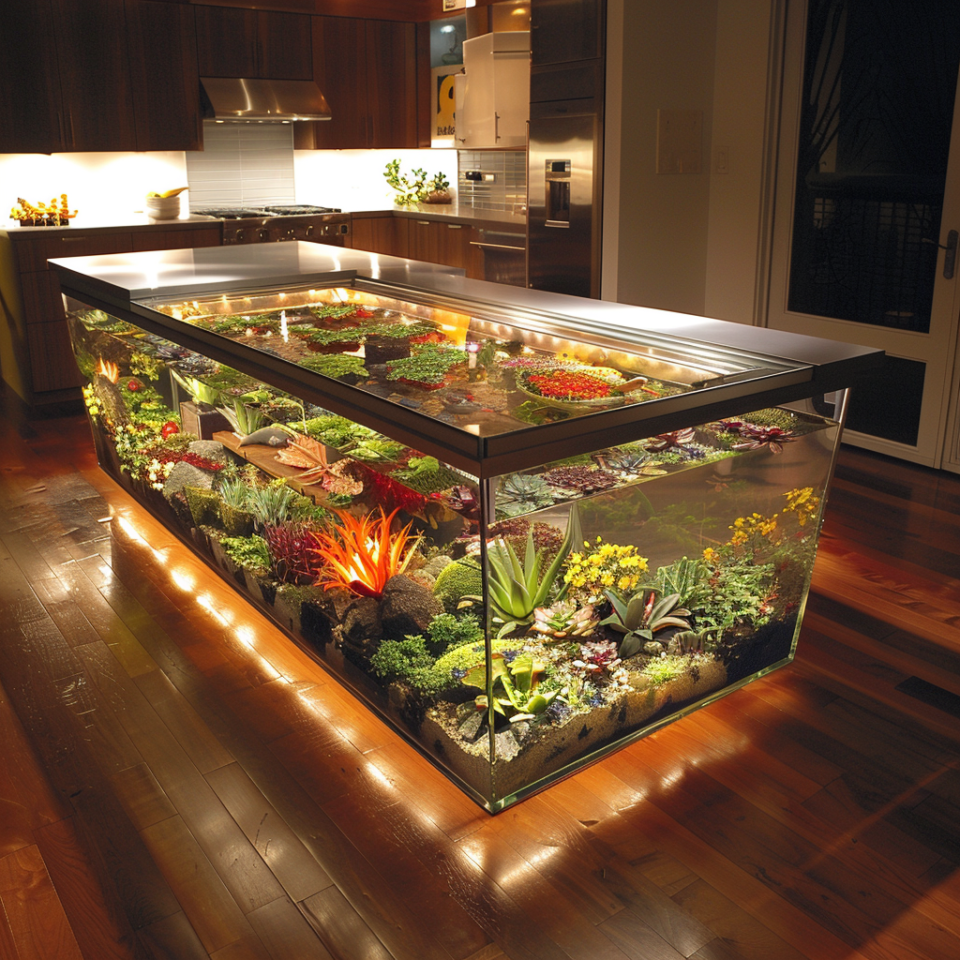 Kitchen Terrarium Terrarium Kitchen Islands: Bringing Nature Into Your Culinary Space