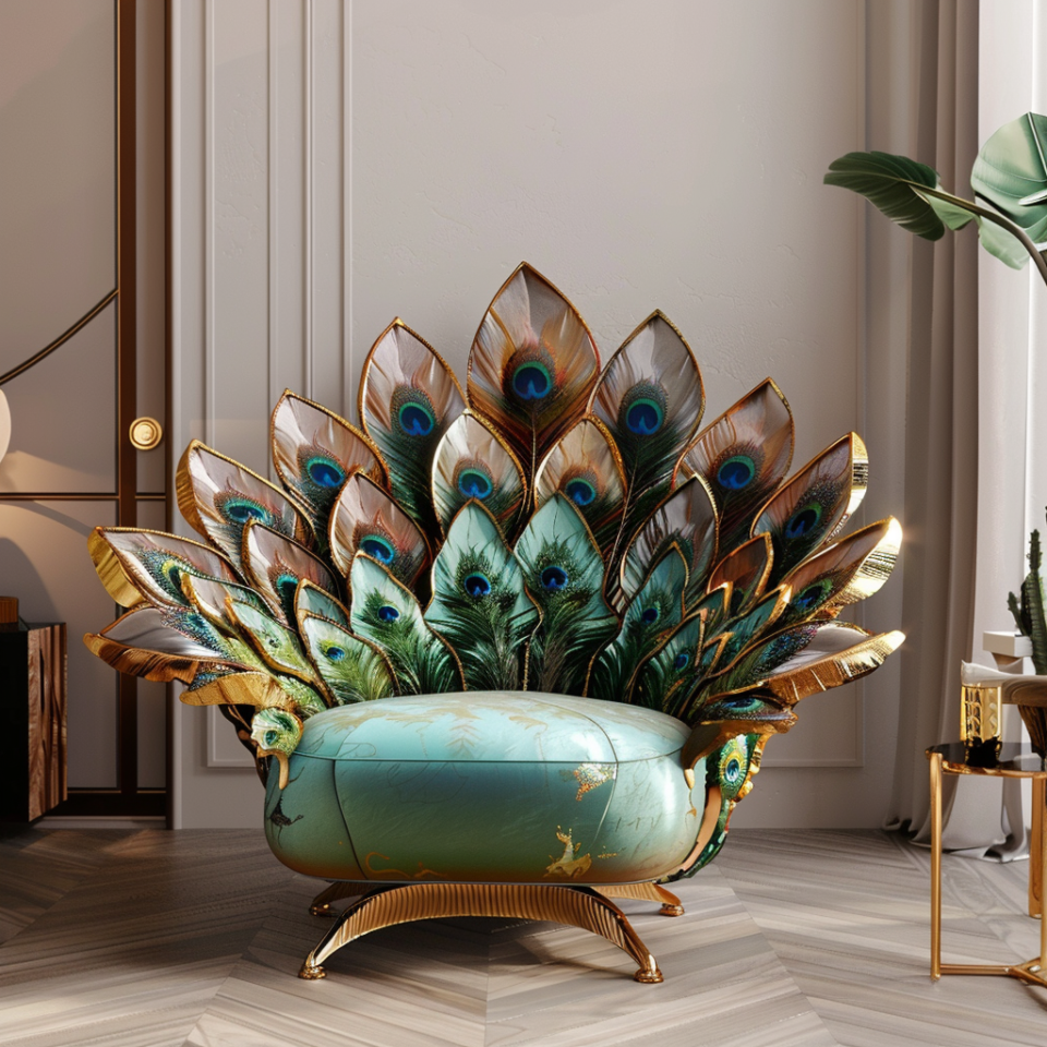 Plumage Perfection: Exploring the Elegance of Peacock Chairs