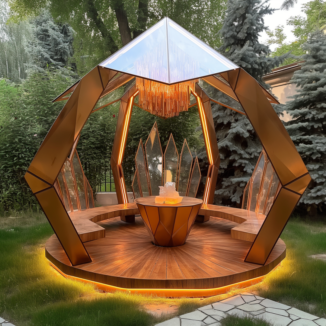 Crystal Enclaves: Exploring the Magical World of Crystal Gazebos ...