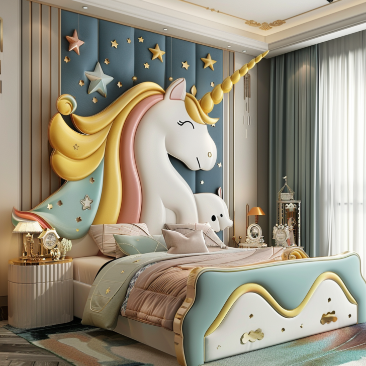 Enchanted Slumber: Magical Unicorn Beds for Dreamy Bedrooms
