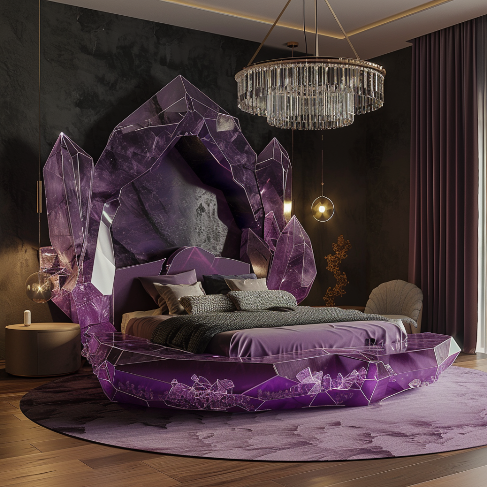 Dreamy Escapes: Crystal Palace Beds Transforming Bedrooms into Fairytales