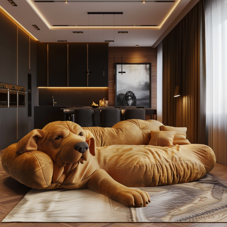 Paw-fect Comfort: Embrace Coziness with These Dog-Shaped Sofas ...