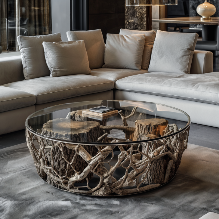 Branching Out: The Charm of Metal Tree Coffee Tables in Home Decor ...