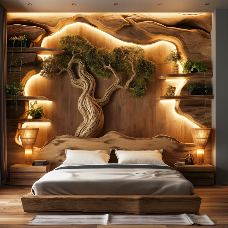 Rustic Reverie: Wood Bed Designs That Bring Nature Indoors ...
