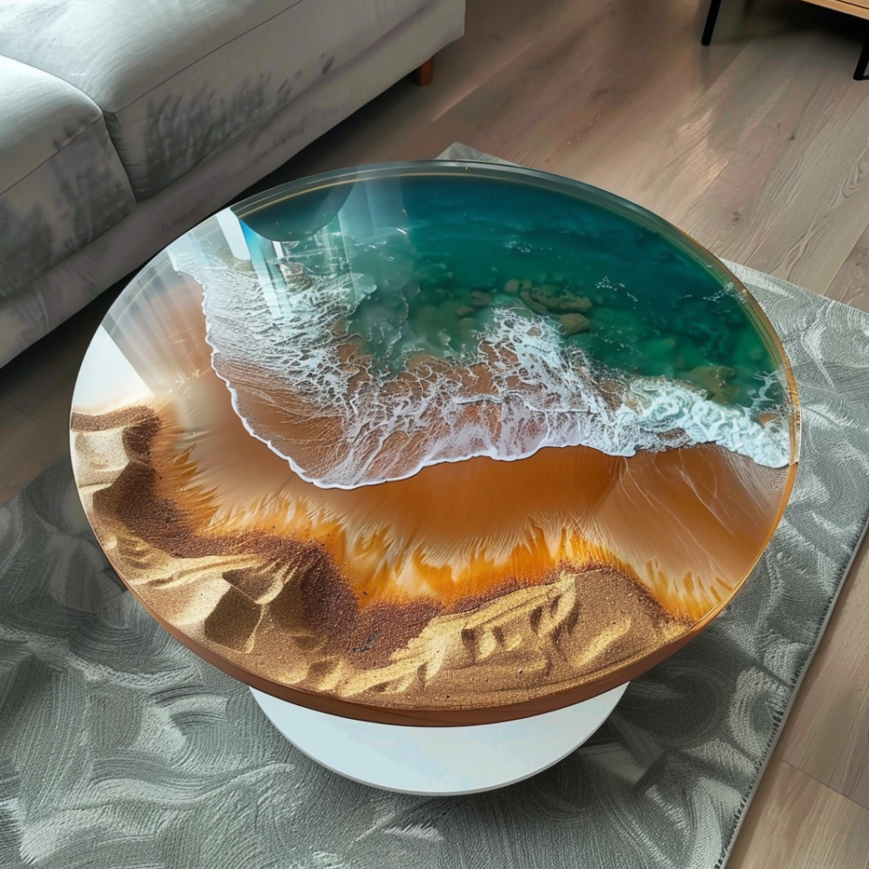 Shoreline Splendor: Beach-Inspired Coffee Tables For Your Home