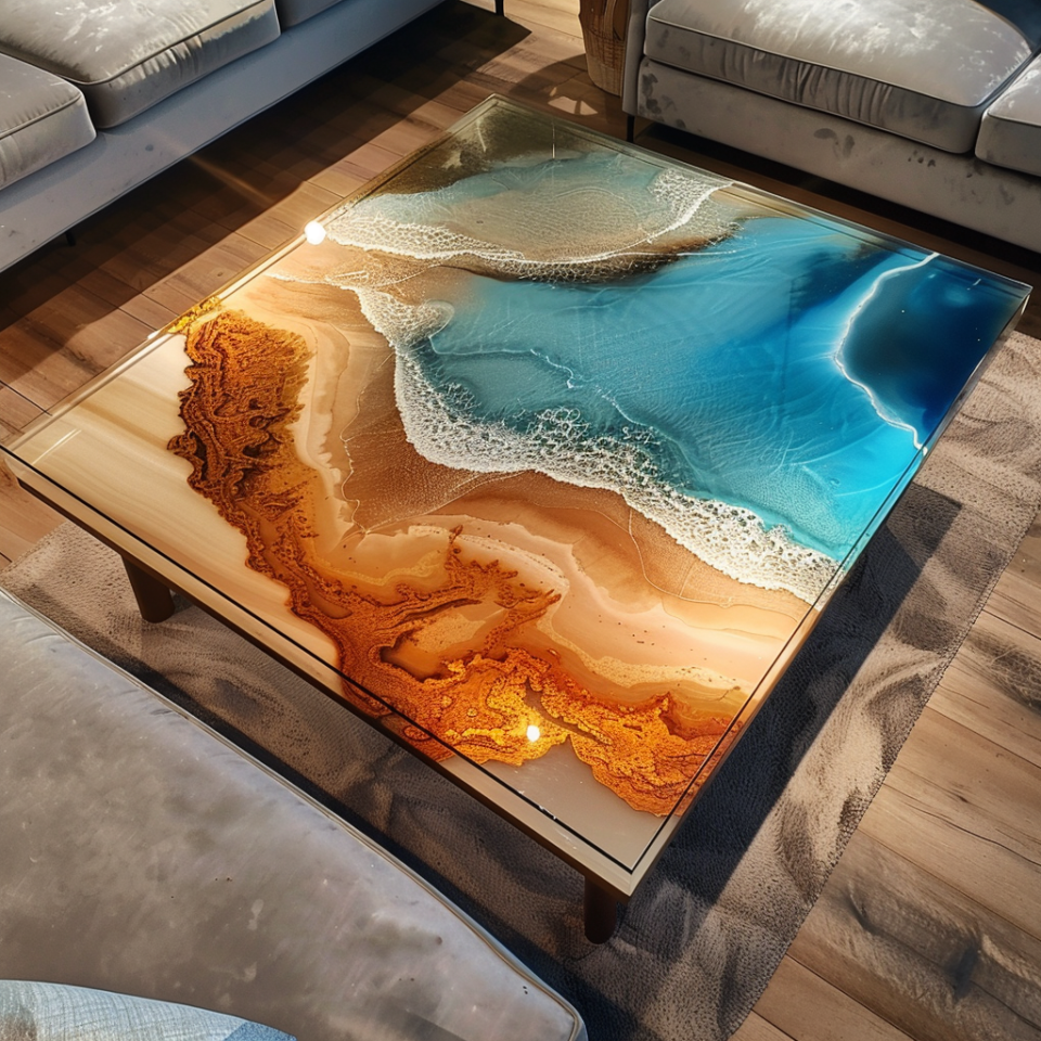 Shoreline Splendor: Beach-Inspired Coffee Tables For Your Home