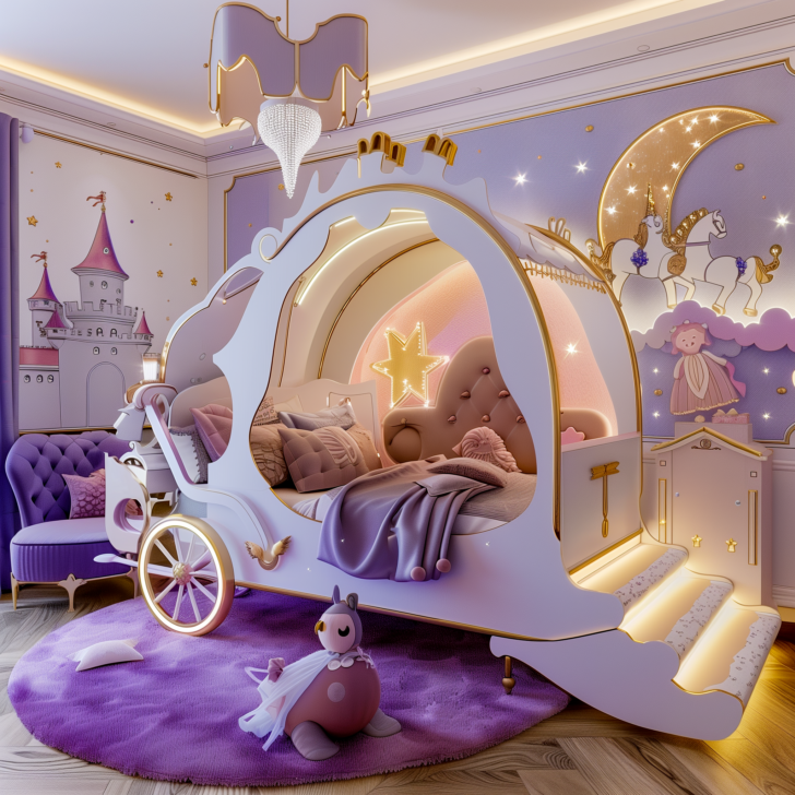 Dreamy Carriage Beds Transform Your Bedroom Into A Fairytale Haven dreamy-carriage-beds-transform-your-bedroom-into-a-fairytale-haven