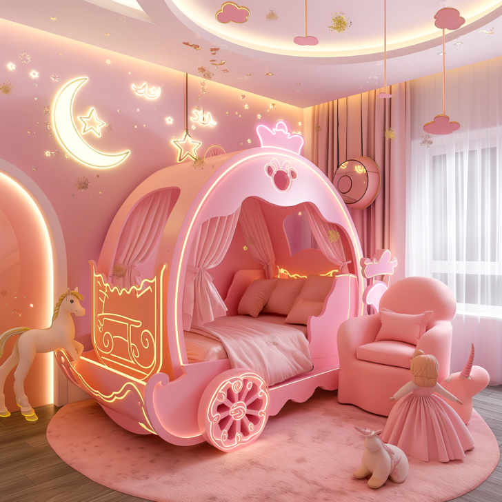 Dreamy Carriage Beds Transform Your Bedroom Into A Fairytale Haven dreamy-carriage-beds-transform-your-bedroom-into-a-fairytale-haven