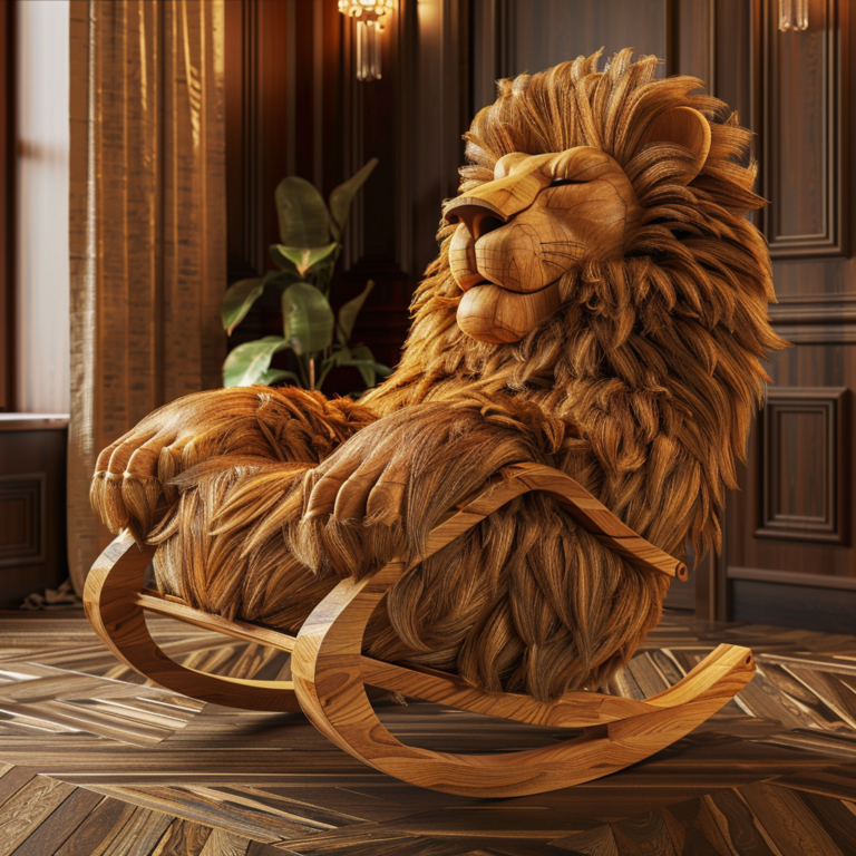 Paws, Furs, and Tails: The Charm of Animal Rocking Chairs ...