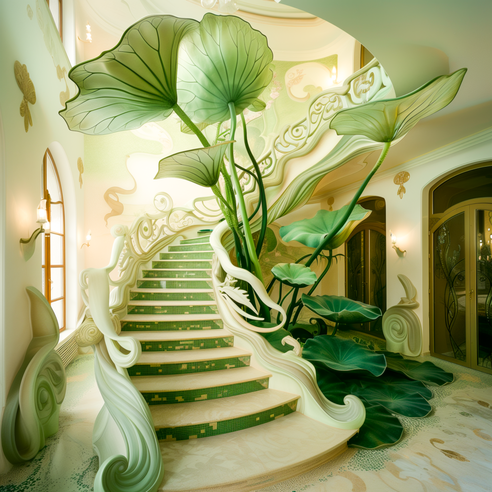 Lotus Blooms and Lily Pads: A Staircase to Serenity Amidst Nature's ...